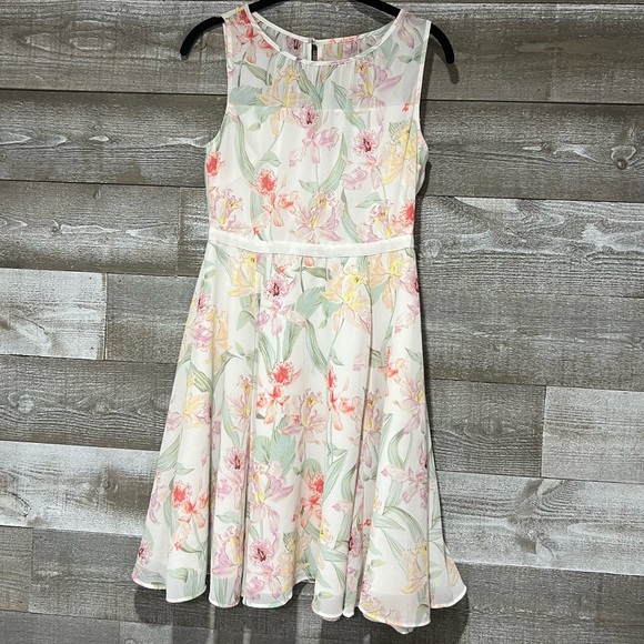 Ann Taylor Factory Floral Dress 0P - Picture 2 of 8